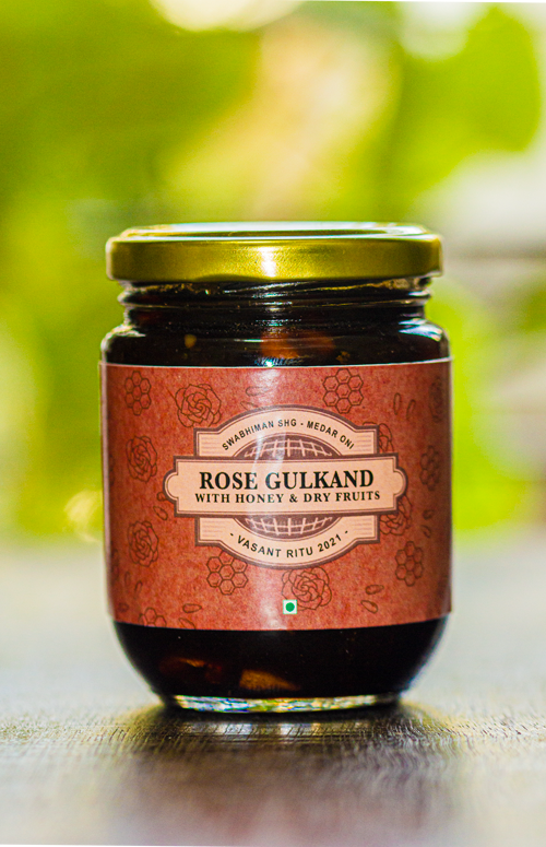 Rose Gulkand with Honey & Dry Fruits (250 g)